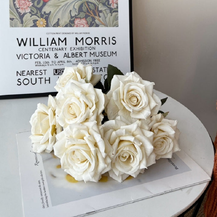 Lifelike Decorative Rose Bouquet