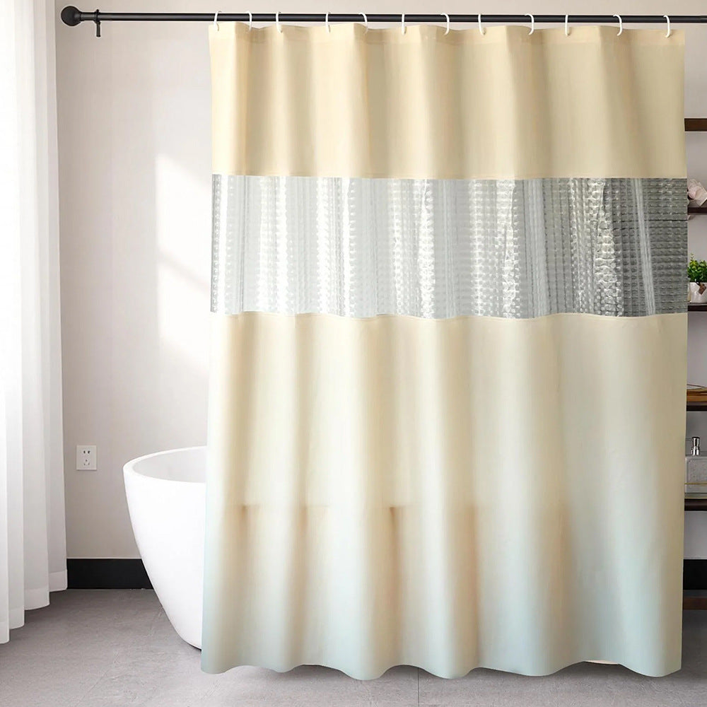 Textured Waterproof Shower Curtain Kalsten