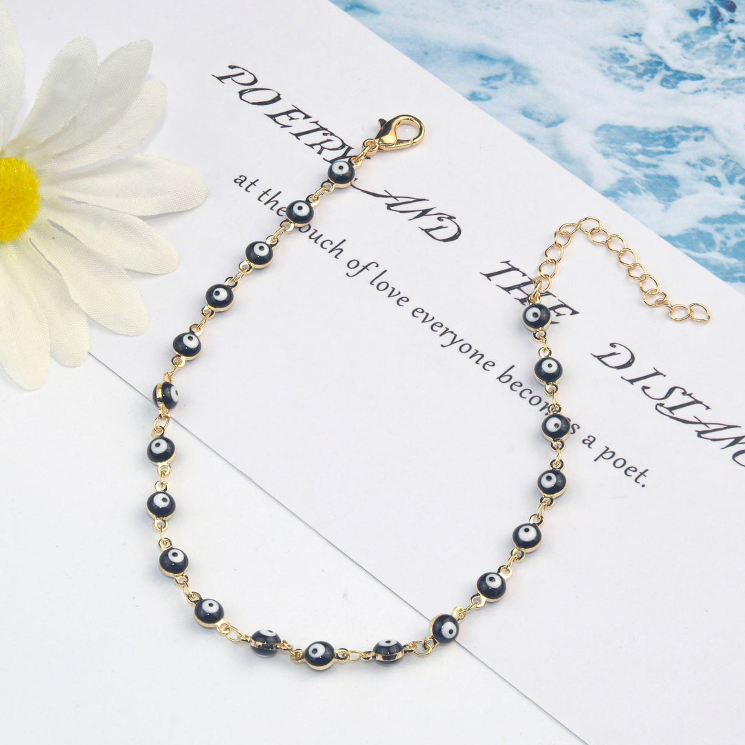 Colorful Beaded Ankle Bracelet Kalsten