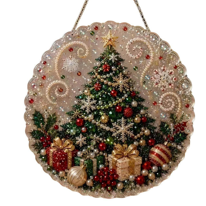 Festive Christmas Tree Decoration