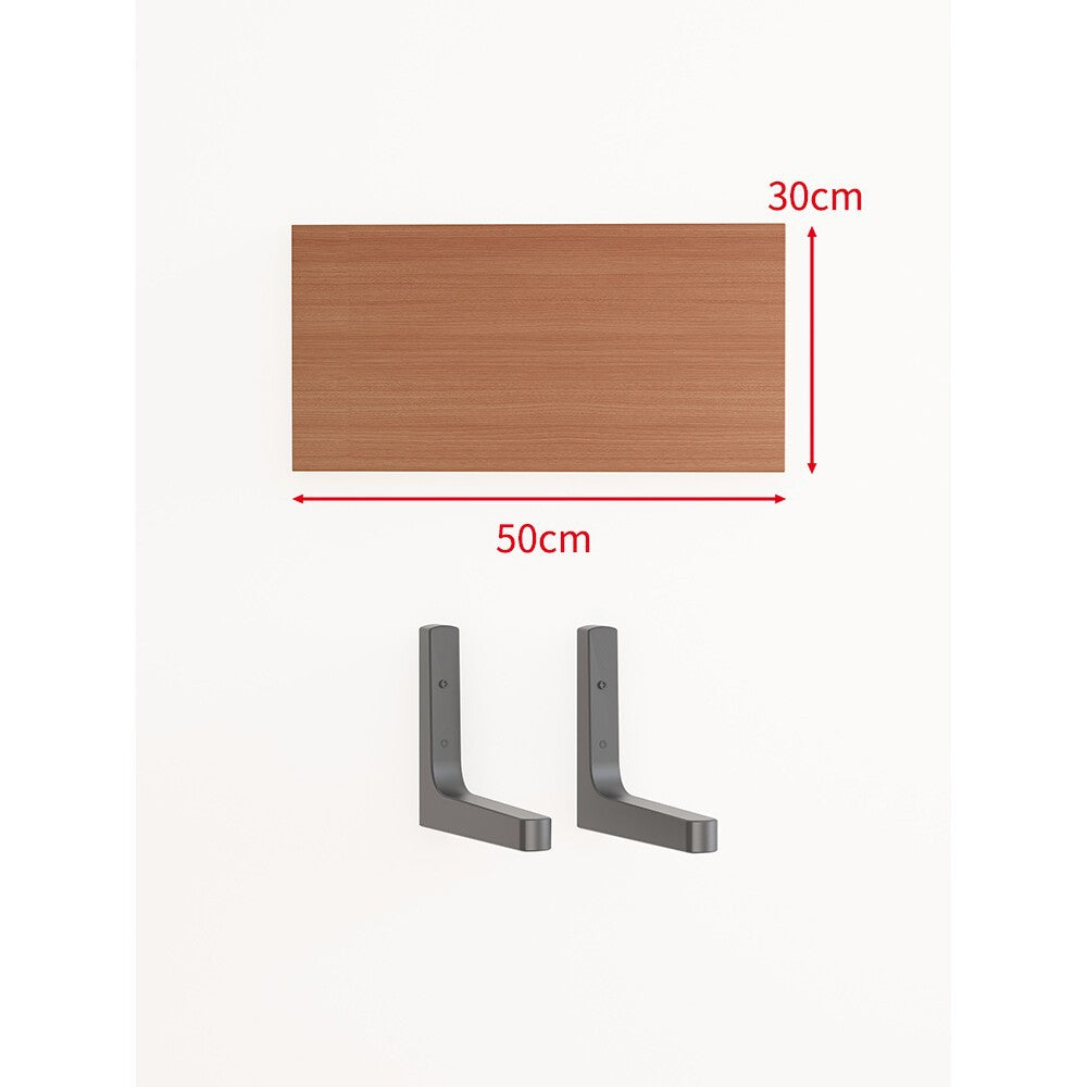 Long Narrow Floating Wall Shelf Kit with Concealed Heavy-Duty Brackets
