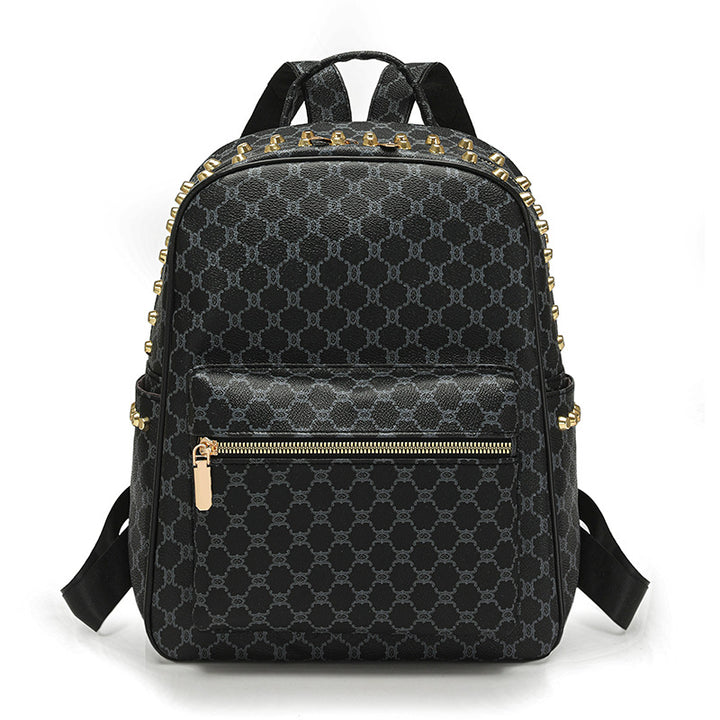 Trendy Spiked Backpack