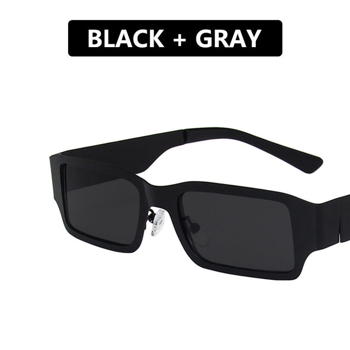 Women's geometric sunglasses with protective UV filter and sturdy metal frame Kalsten