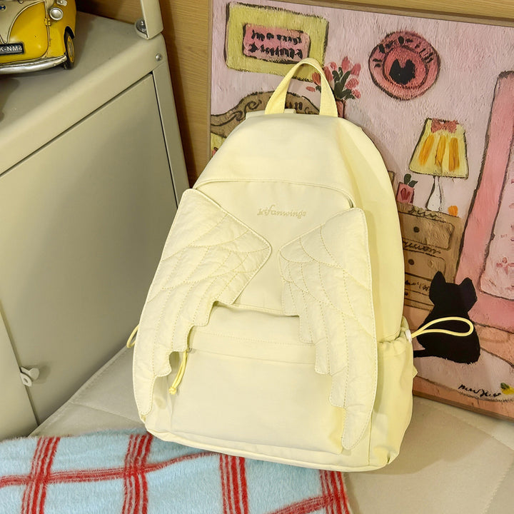 Playful Winged Design Backpack