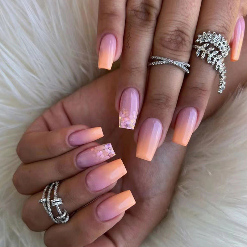 Elegant Ombre Press-On Nail Extensions Kalsten