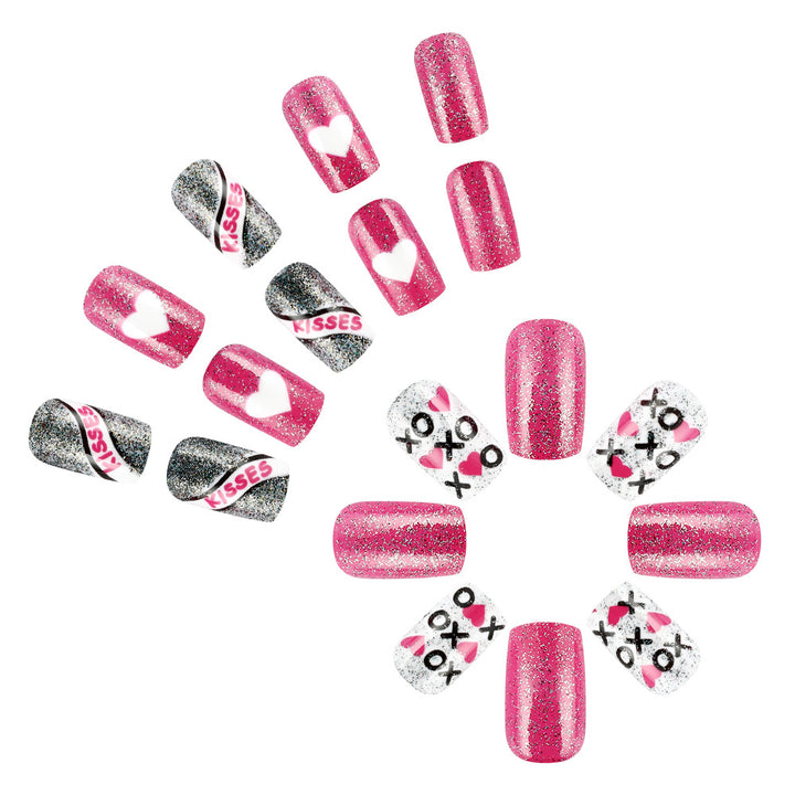 Artistic Valentine's Day Press-On Nails Kalsten
