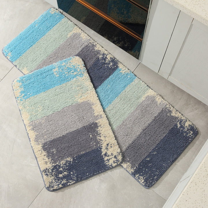 Abstract Textured Kitchen Mat