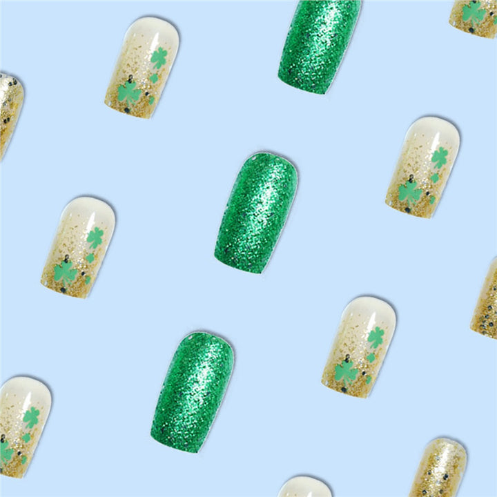 Glamorous Festive Press-On Nail Set Kalsten