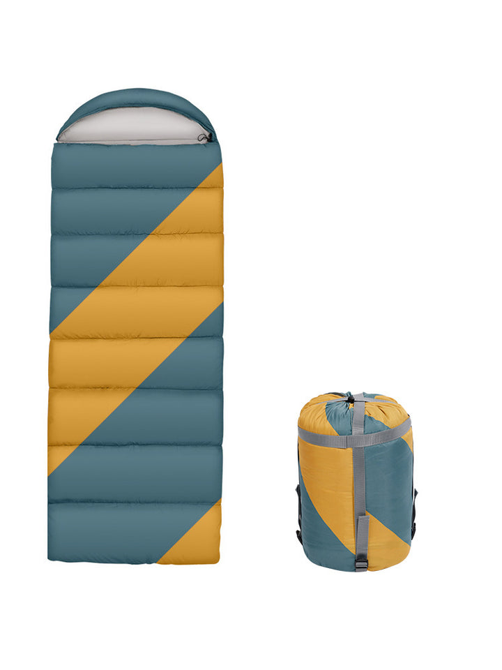 High-quality and warm sleeping bag with headrest Kalsten