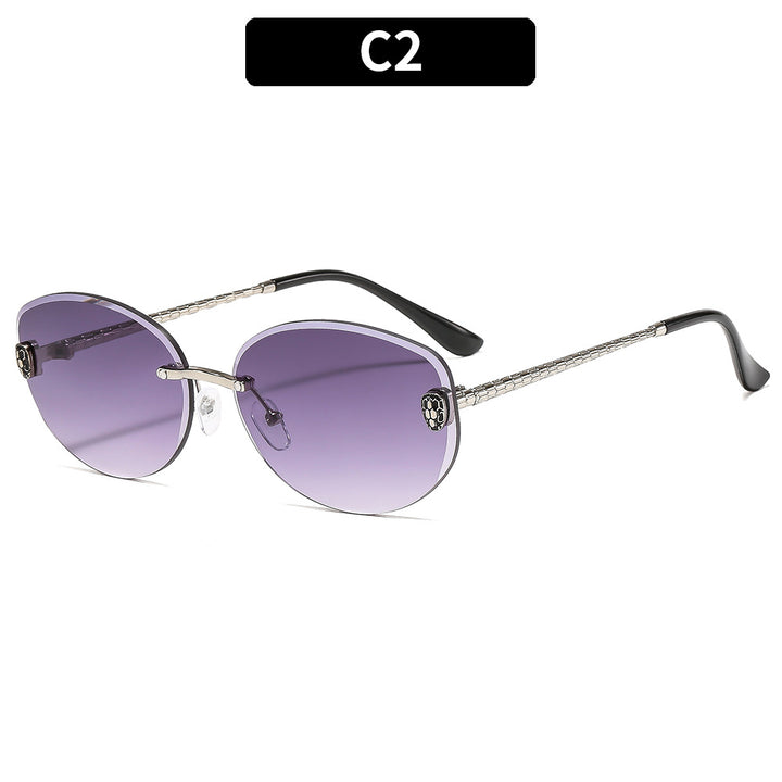 Elegant Oversized Aviator Sunglasses