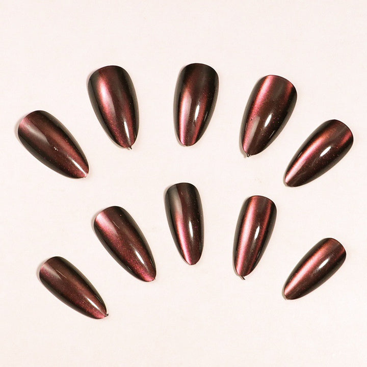 Gradient Stiletto Press-On Nail Set Kalsten