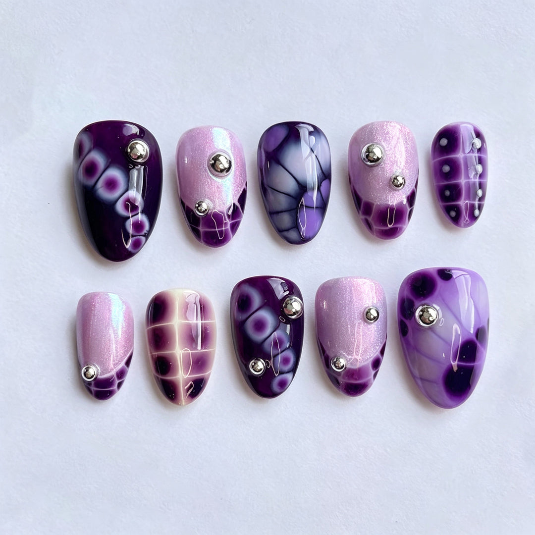 Artistic Gradient Press-On Nail Set