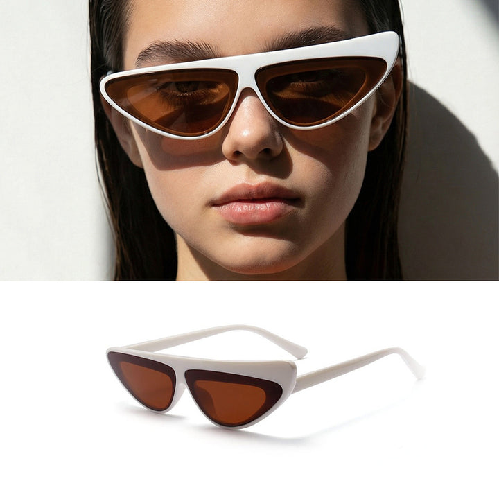 Women Cat-Eye Sunglasses with trendy asymmetrical design Kalsten