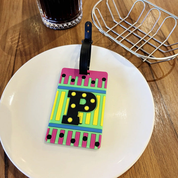 Playful Alphabet Luggage Tag Kalsten