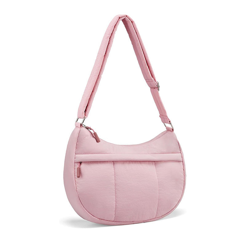 Fashionable shoulder bag with padded shoulder strap and multiple compartments Kalsten