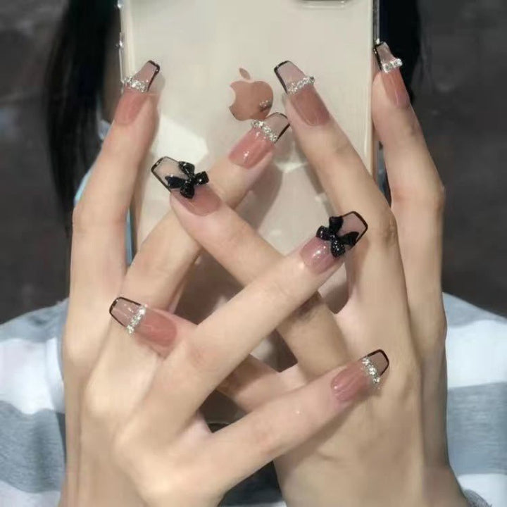 Artificial artificial nails with heart design Kalsten
