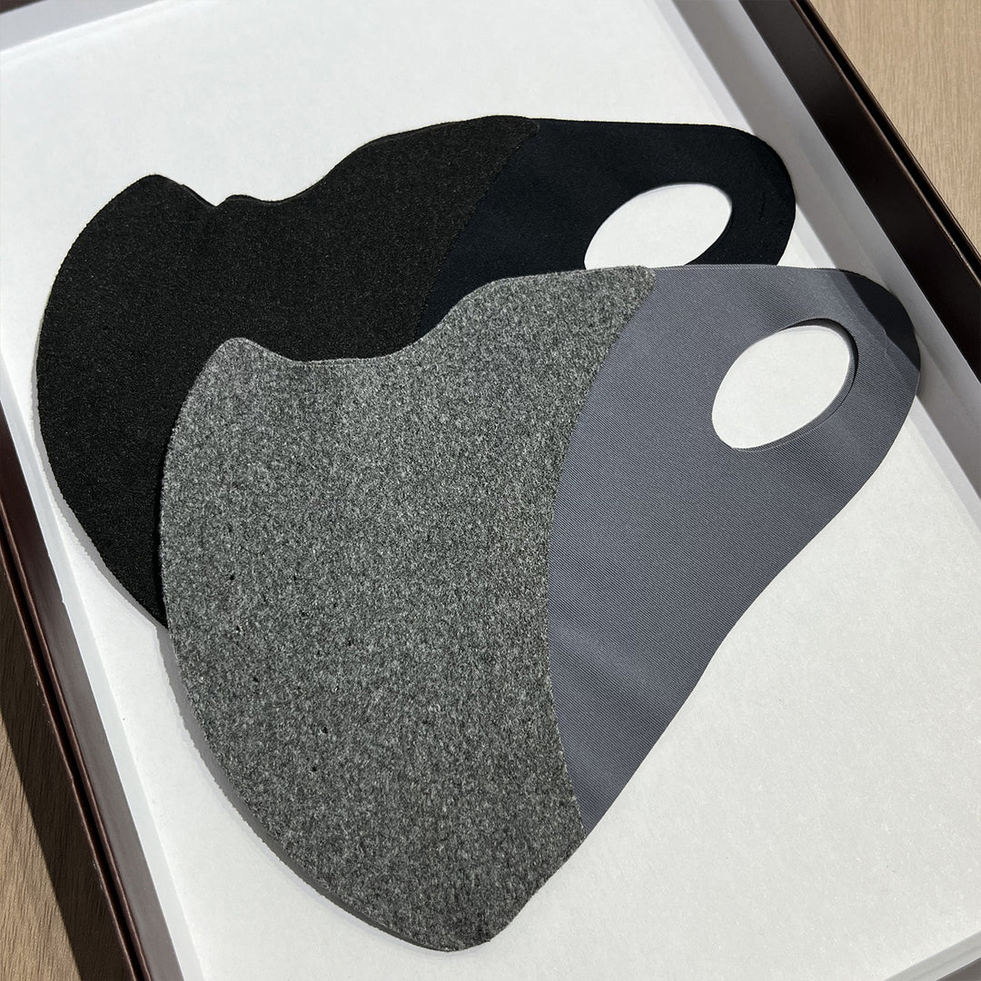 Contoured Neoprene Reusable Face Mask with Breathable Perforated Panel Kalsten