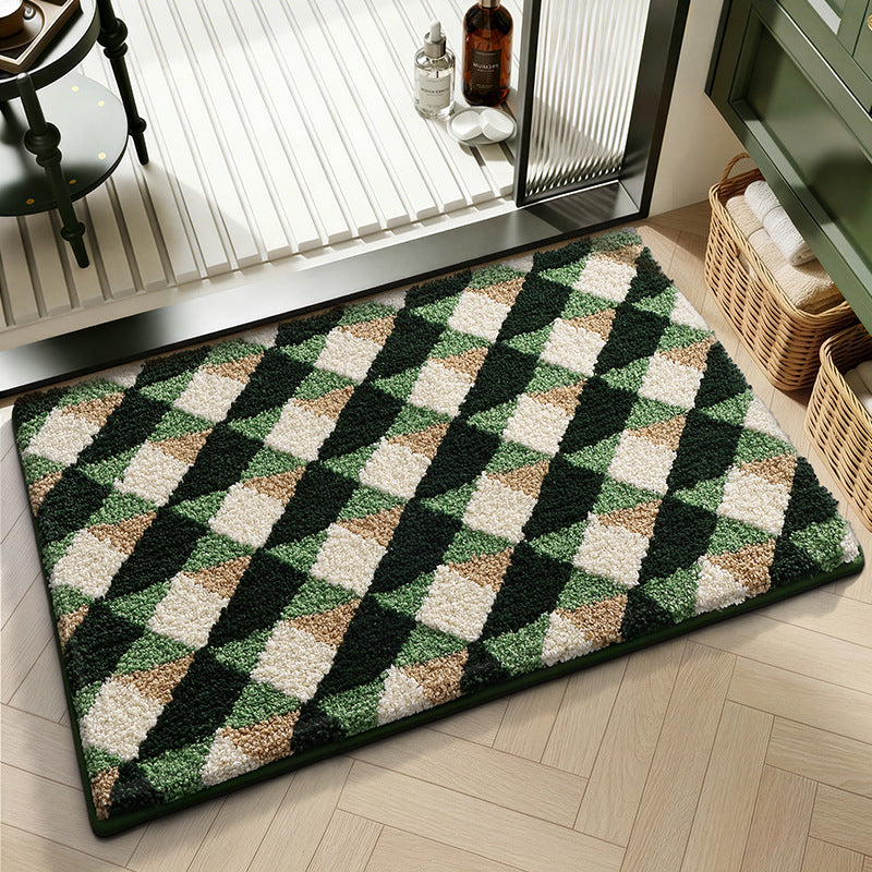 Artistic Abstract Bath Mat Kalsten