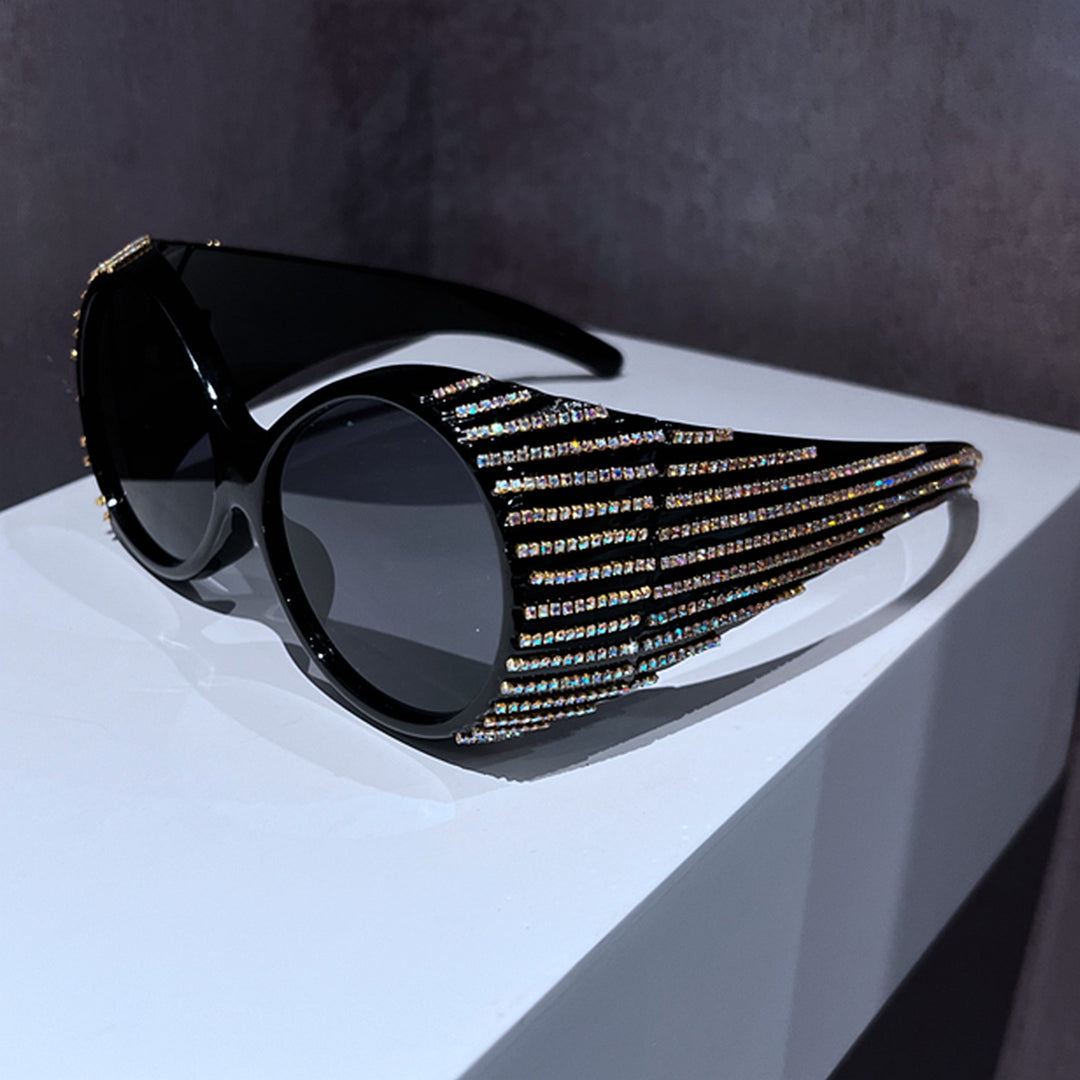 Ladies Glamorous Sunglasses with Sparkling Crystal Decorations Kalsten