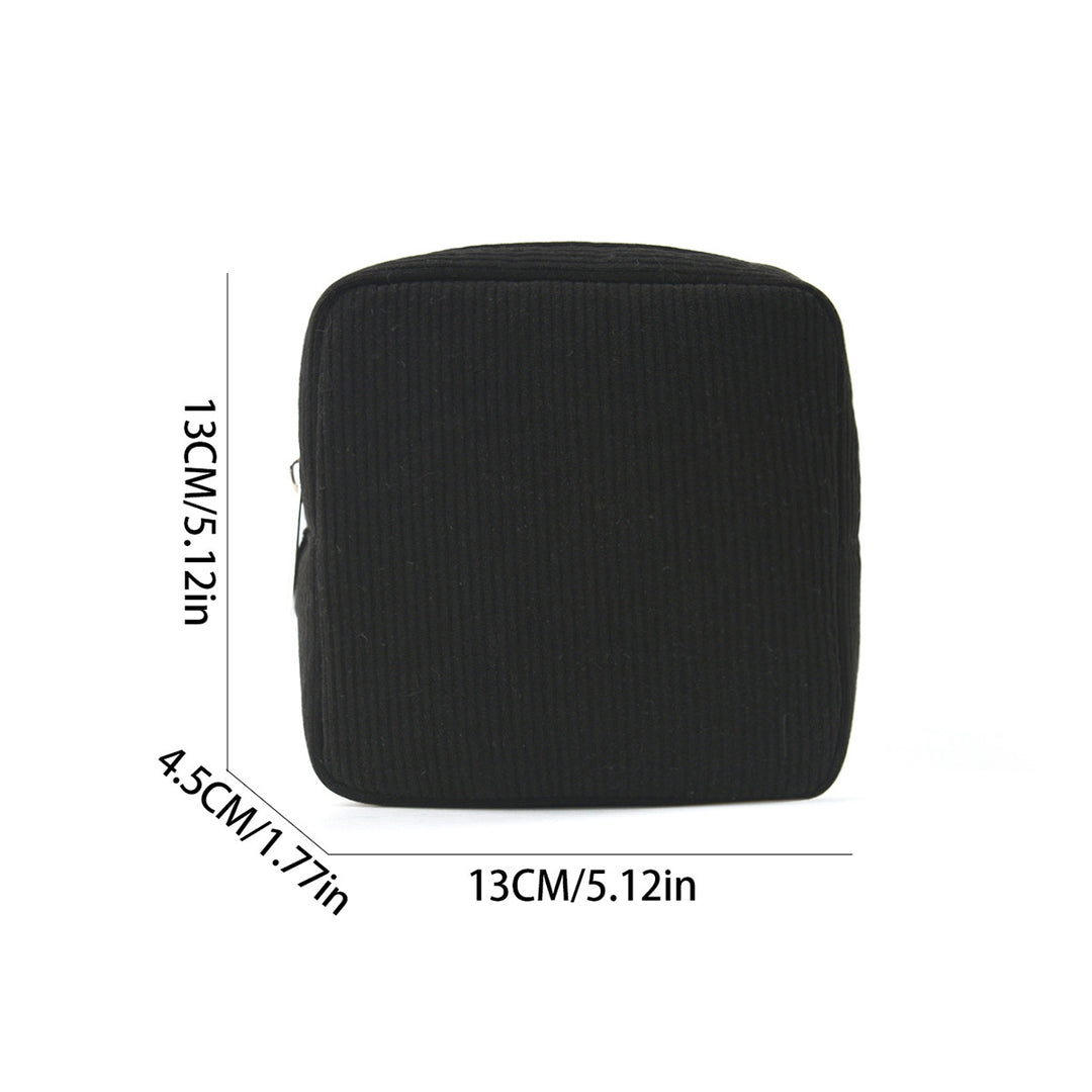 Cosmetic storage bag with structured surface Kalsten