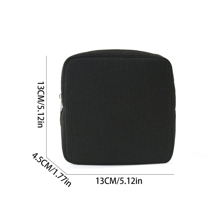Cosmetic storage bag with structured surface Kalsten