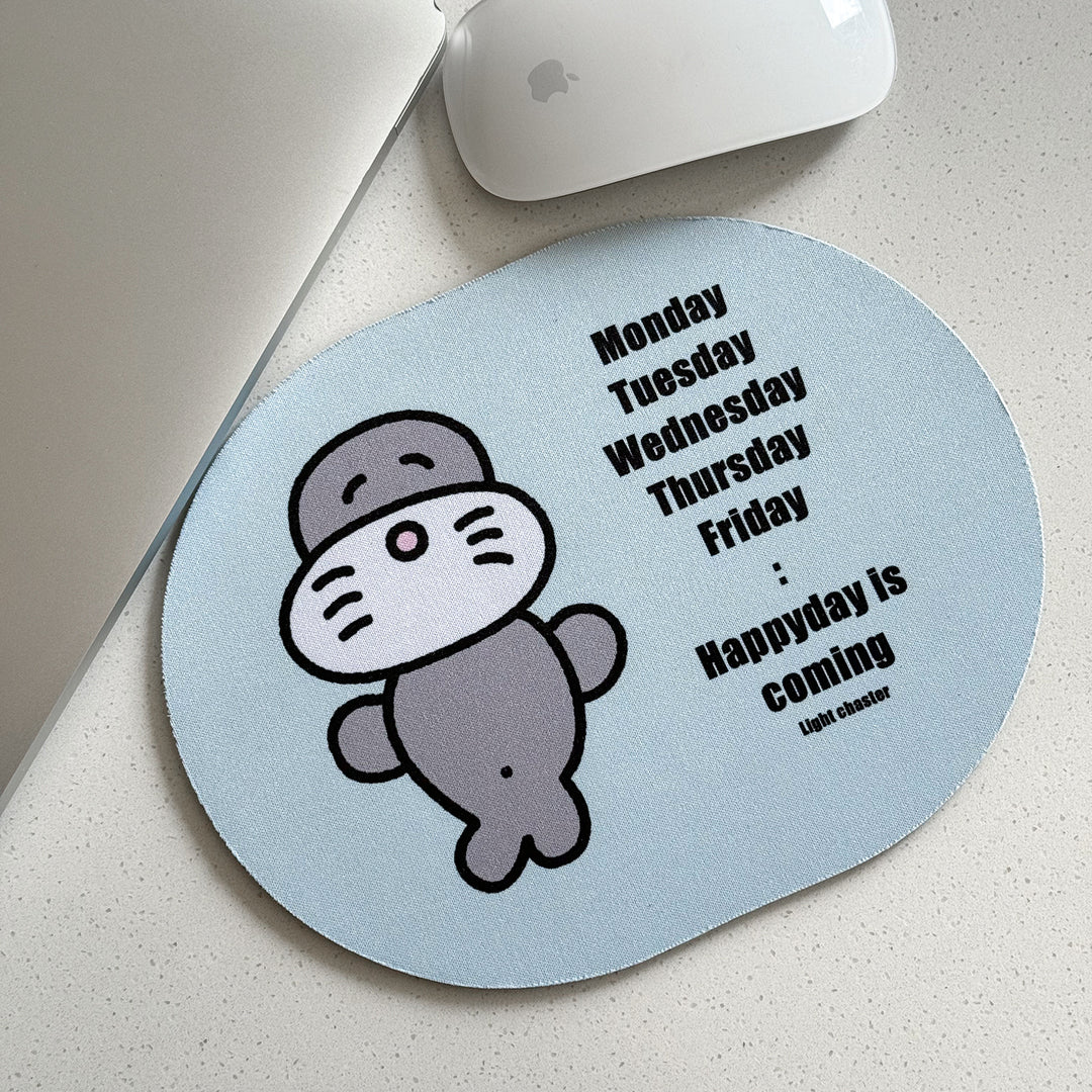 Cartoon-Themed Mouse Pad