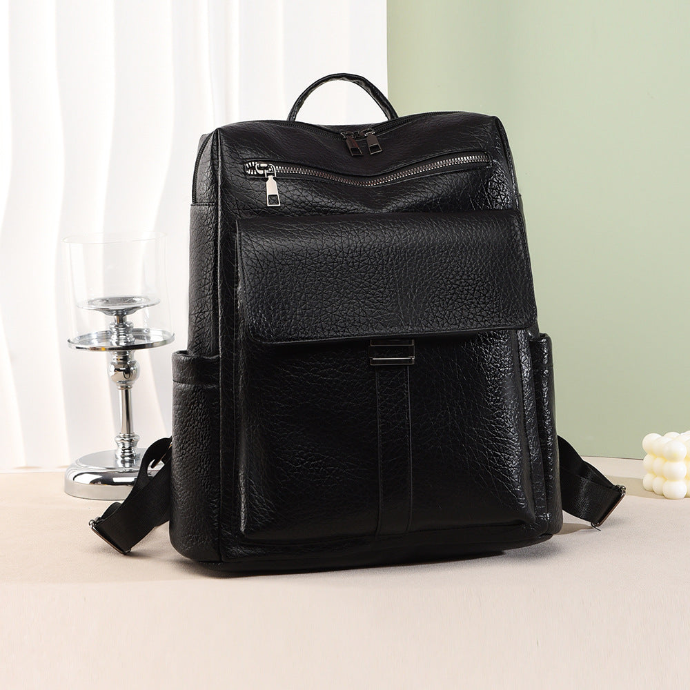 Vintage Leather Backpack Kalsten