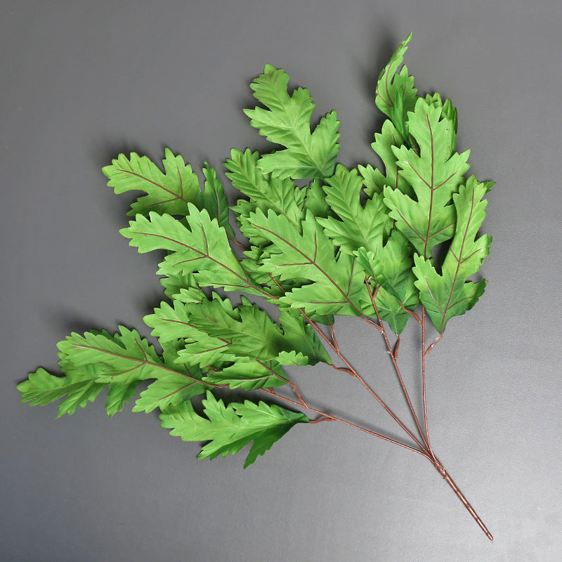 Decorative Faux Leaf Stem for Home Display