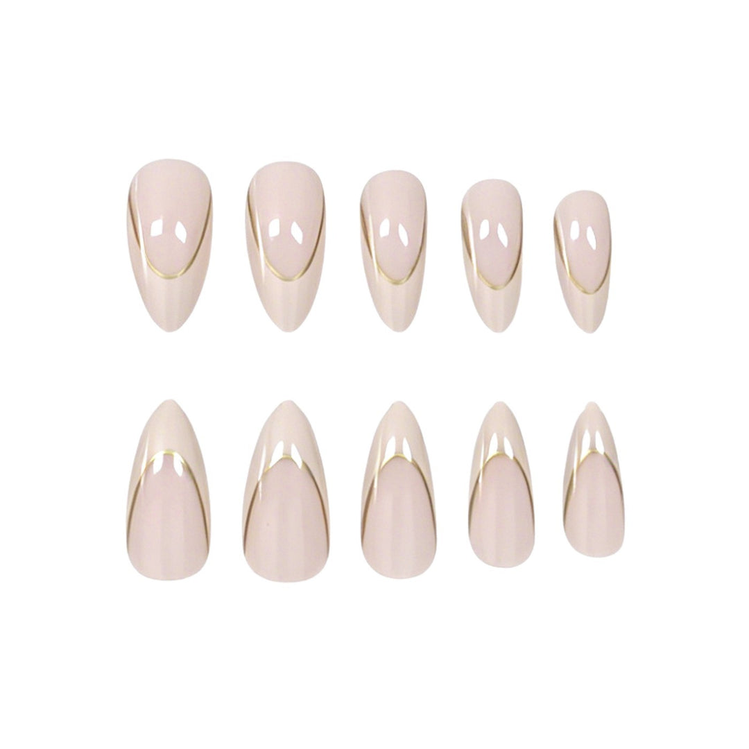 Elegant French Tip Nail Enhancements Kalsten 1789915352