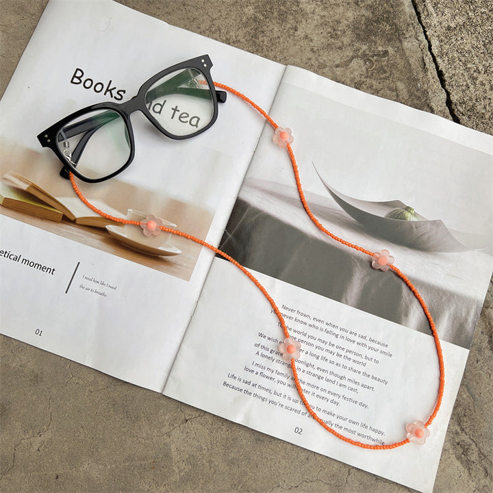Floral Beaded Eyewear Chain Kalsten