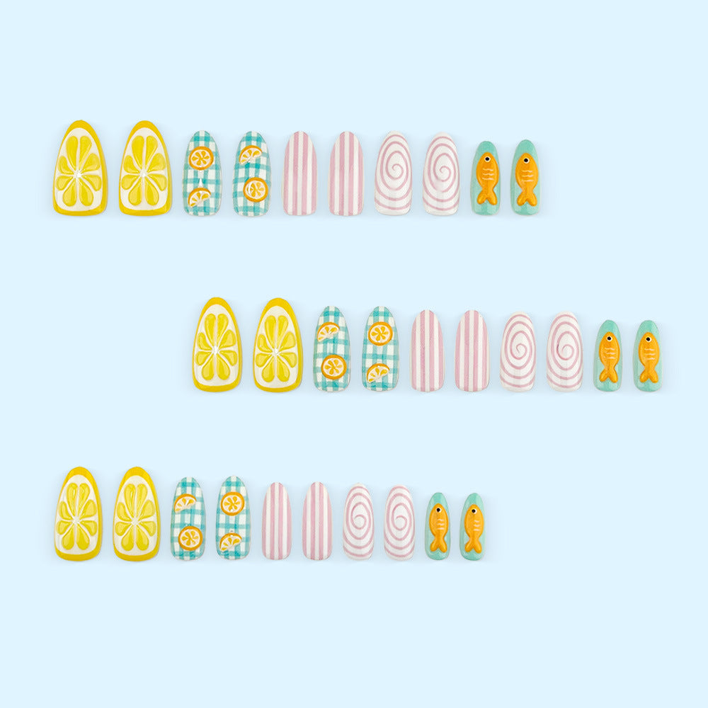 Fruit-designed artificial nails Kalsten