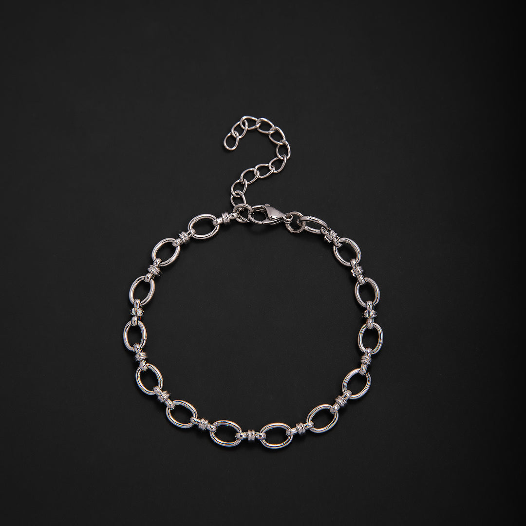 Elegant Geometric Link Bracelet Kalsten