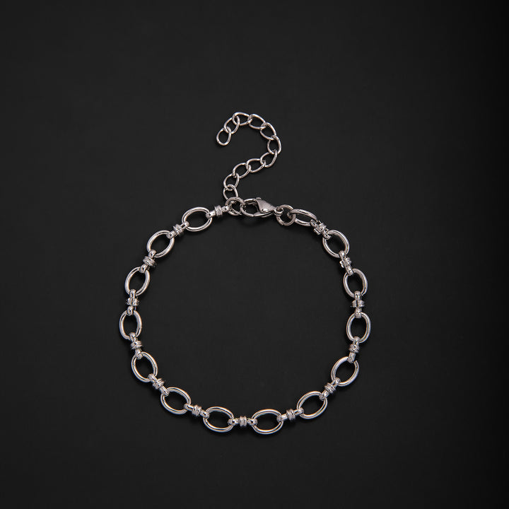 Elegant Geometric Link Bracelet Kalsten