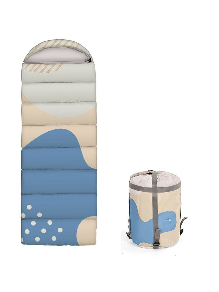 High-quality and warm sleeping bag with headrest Kalsten
