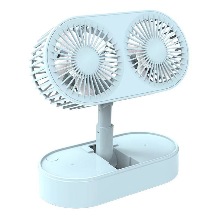 Ladies double rotatable table fan Kalsten