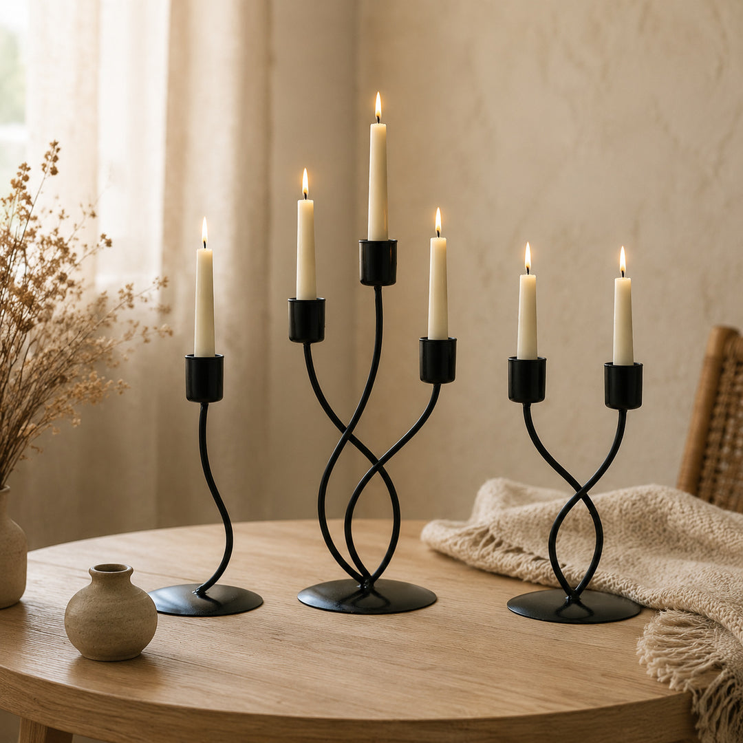 Artistic Cactus-Shaped Candle Holder