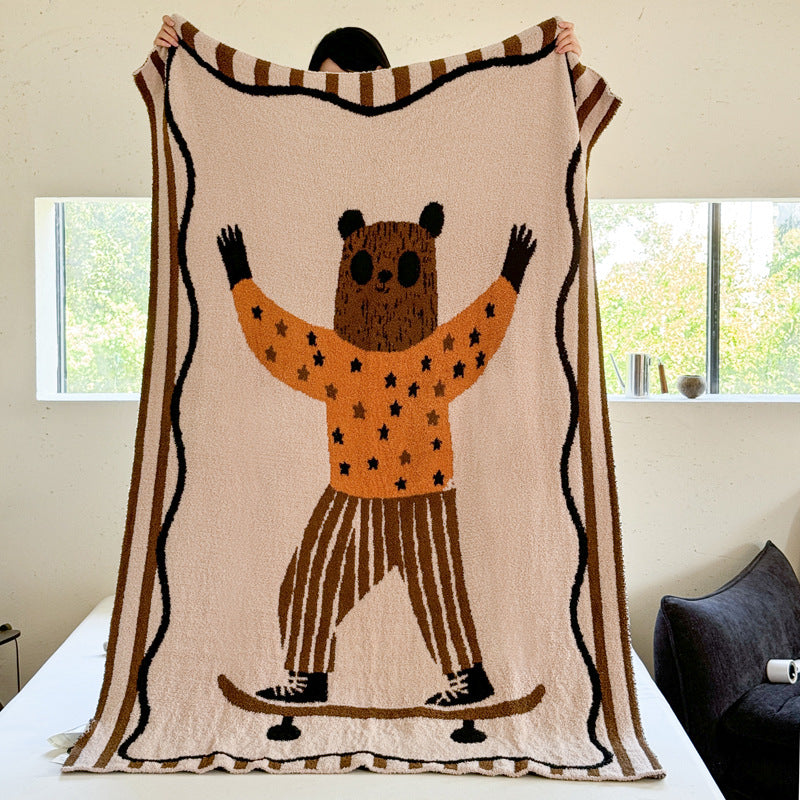 Artistic Castle Print Blanket