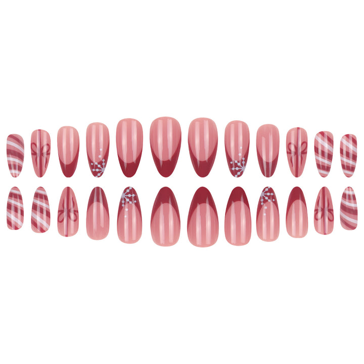 Festive Themed Stiletto Nail Art Extensions Kalsten