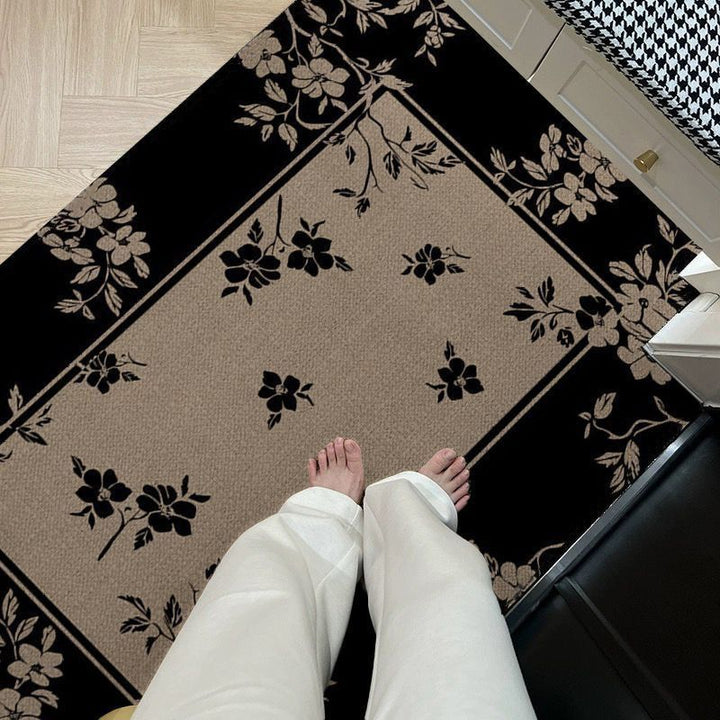 Decorative Floral Kitchen Mat