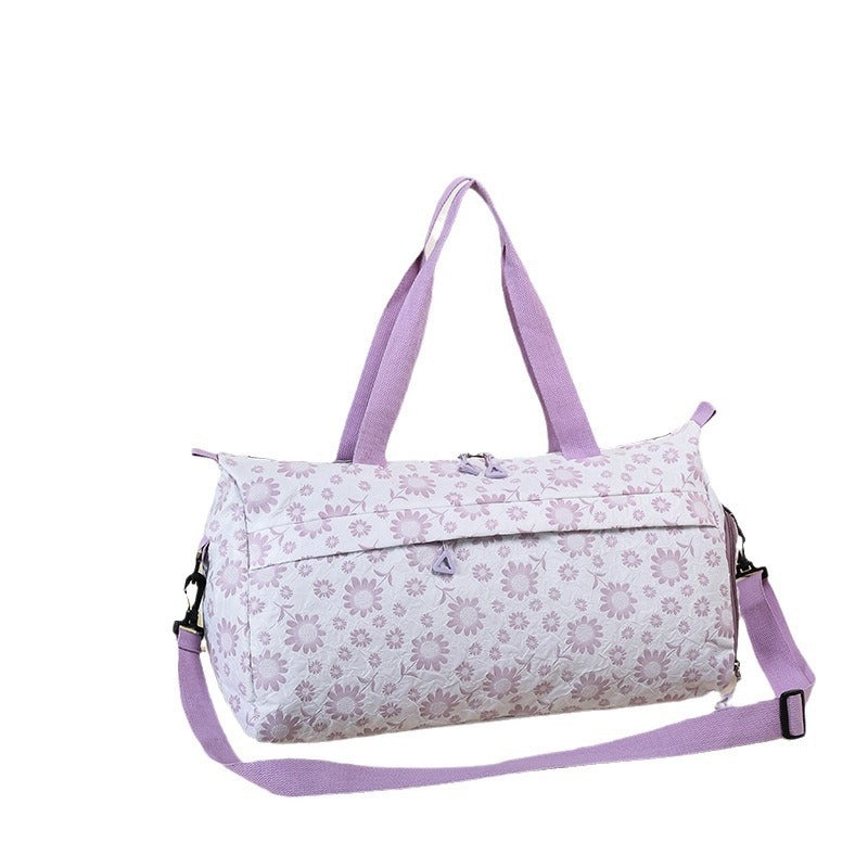 Floral Patterned Travel Duffle Bag Kalsten