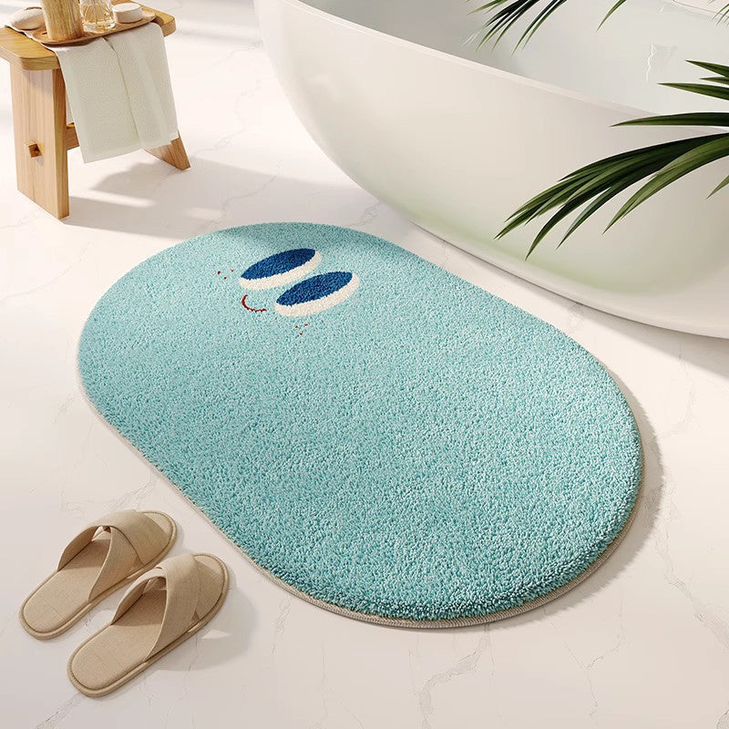 Fun Monster-Themed Bath Mat