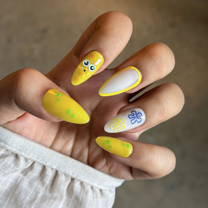 Whimsical Cartoon Press-On Nail Set Kalsten