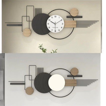 Modern Artistic Wall Clock with Geometric Design Kalsten