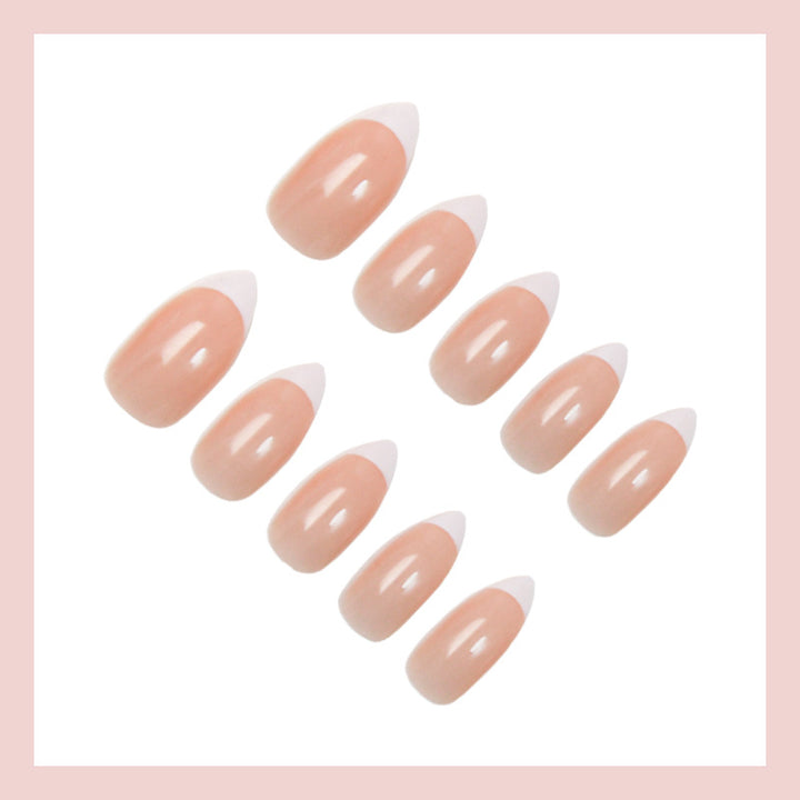 Artificial Nail Set with Natural Acrylic Tips Kalsten
