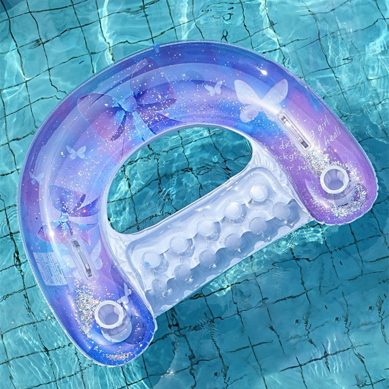 Inflatable Mermaid-Themed Pool Ride Kalsten