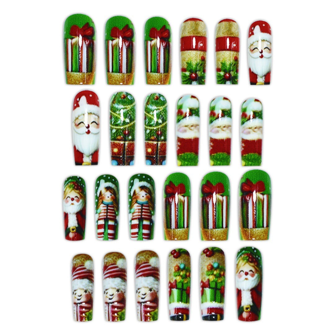 Festive Holiday Themed Nail Art Kalsten