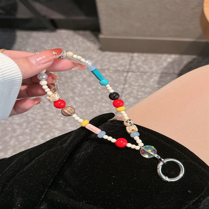 Beaded Charm Keychain Kalsten