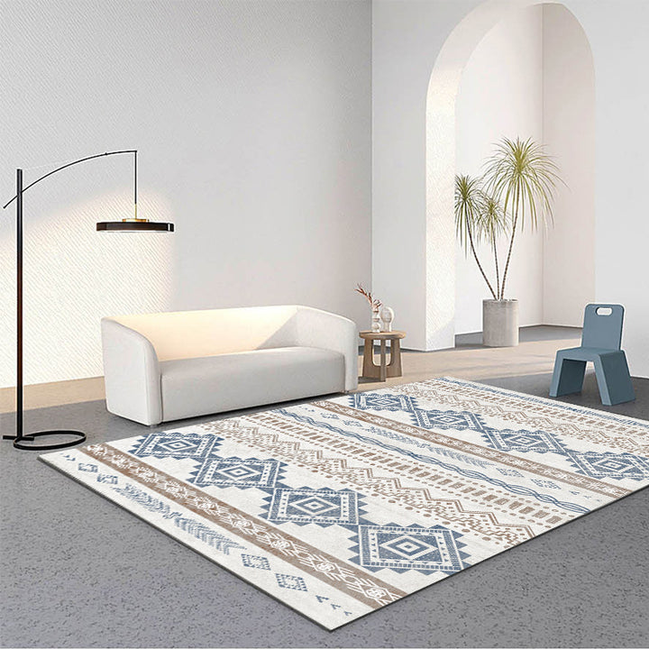 Geometric Patterned Area Rug