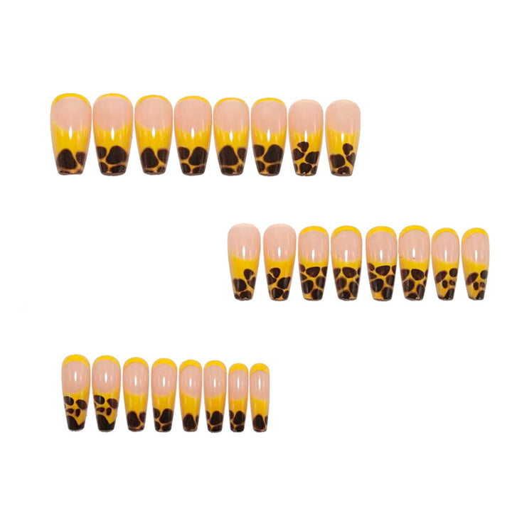 Artificial nails in modern leopard pattern Kalsten