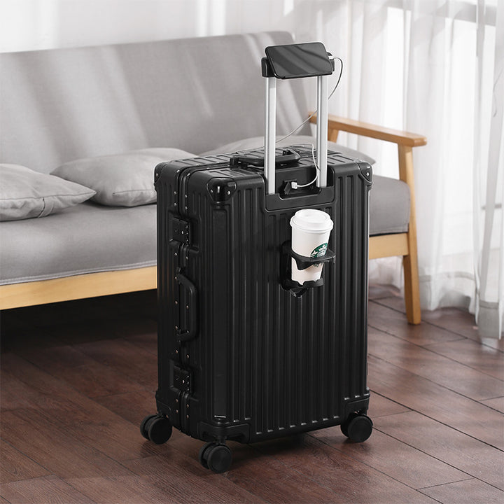Unisex Smart Travel Suitcase with USB Charging Port Kalsten